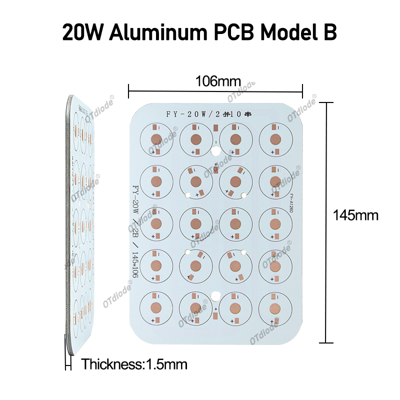 LED-Aluminium-Grundplatte PCB- – Jewelry Making Board Bewertung und Preis