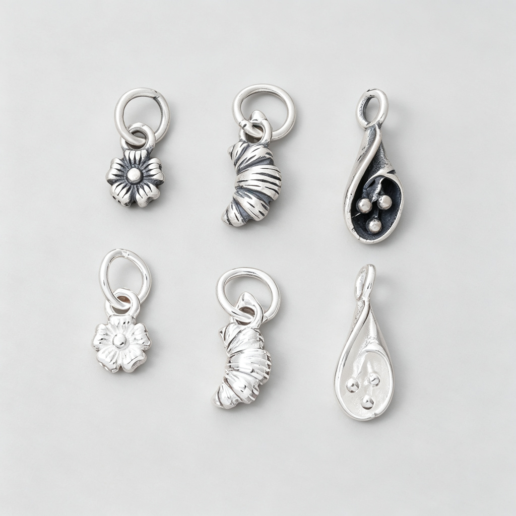 925er Silber Kleine Anhänger R – Jewelry Making In La Bewertung und Preis