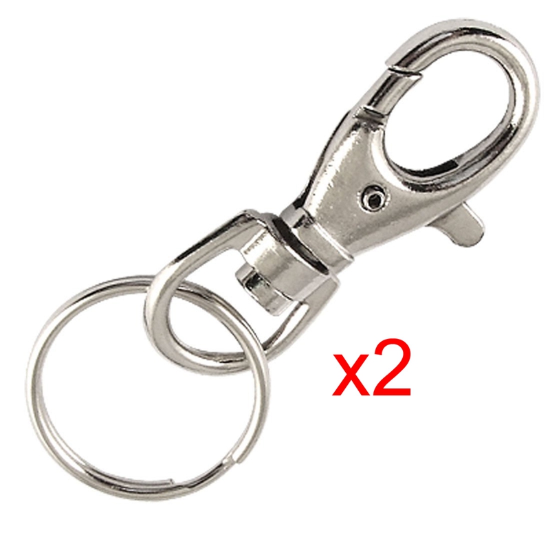 Silberfarbener Metall-Karabine – Lobster Clasp Silver Bewertung und Preis